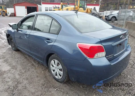 2013 Subaru Impreza 2.0I from USA, damaged, VIN JF1GJAA60DH021979